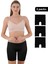 Mikro Fiber Kadın Uzun Boxer 3'lü Özel Paket - Siyah, Beyaz, Ten | S/m, L/xl 1