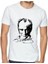 Unısex Atatürk Baskılı Beyaz Kısa Kollu T-Shirt 1