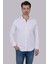 Beyaz Sedef Düğmeli Slimfit Erkek Gömlek 5