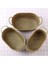 El Yapımı Dokuma Saklama Sepeti Pipetli Gıda Kabı Makyaj Düzenleyici Rattan Ekmek Meyvesi Kasası Tutucu (S,24X15X9CM) (Yurt Dışından) 3