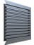 60x90 cm Alüminyum Menfez Ral 7016 Antrasit Boyalı ARM50 4