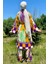 Çiçek Desen Kimono Pantol Ikili Tesettür Takım 4
