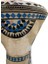 24007 Orijinal Mısır Döküm Profesyonel Darbuka Işlemeli 22 cm 4