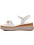 Ayakmod Beyaz Kadın Sandalet 2