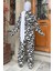 Desenli Kimono Pantol Bluz Tesettür Üçlü Takım 4