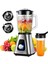 2in1 Inox 1.5lt Cam Hazneli Sürahi Smoothie Blender + 600ML Kişisel Blender 1