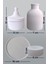 Minimal Beyaz Beton Dekoratif Set. Vazo, Sunum Tepsisi, Kapaklı Kutu, Mini Mumluk ve Mini Çiçeklik 2