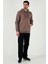 Slim Fit Kapüşonlu Kanguru Cepli Içi Tüylü Yumuşak Şardonlu Sweat Erkek Sweat 5905281 2
