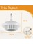 Isıtıcı Fan LED Lamba Çok Fonksiyonlu E27 Duy ile Kolay Kurulum 4