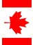 Kanada Bayrağı 50X75 Cm. 2