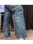 Leopar Desenli Boyfit Kesik Paça Zr Jean Pantolon 2