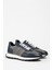 Barselona Hakiki Deri Laci Gri Soft Eva Hazır Taban Sneaker 2