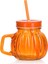 Lcw Home Turuncu Pipetli Cam Kupa 450 ml 3