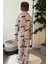 🚗 Araba Desenli Erkek Çocuk Düğmeli Pijama Takımı 3