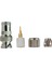 Vidalı Bnc Hıgh Qualıty Konnektör Coaxıal RG6/RG59 100 Lü Paket 2