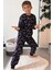 Pamuk Örümcek Adam Desenli Garson Boy Erkek Çocuk Pijama Takımı 1