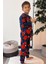 Pamuk Örümcek Adam Desenli Erkek Çocuk Pijama Takımı - Lacivert 2