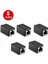 5 Adet Gigabit RJ45 Birleştirici CAT8/CAT7/CAT6/CAT5E Ethernet Ağ Kablosu Genişletici Konektörü 2