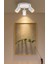 Mylights Spor Modern Üçlü LED Avize Spot Plofonyer Hareketli Avize 1