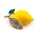 Sarı Limon Meyve Beyaz Yeşil Zirkon Taşlı Yaka Iğnesi Çanta Süsü Broş RZ270 3