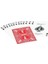 Bicycle® Prestige Rider Back 100% Plastik Standard Endeks Oyun Kartları, Kırmızı 2