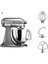 Kitchenaid 5KSM125 Artisan 4,8 L Stand Mikser, Contour Silver 3