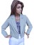 Haki Crop Mini Kadın Ceket 3