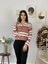 Kadın Polo Yaka Sakallı Triko Crop Kazak(Pembe) 5