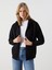 Lcwk Kapüşonlu Oversize Kadın Fermuarlı Sweatshirt 1