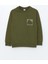Lcwk Bisiklet Yaka Baskılı Erkek Çocuk Sweatshirt 1