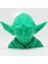 Star Wars Low Poly Yoda Figürü 1