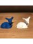 2'li Low Poly Ceylan Figürü 1