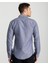 Slim Fit Spor Mavi Erkek Gömlek 3