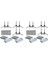 12X Yan Fırça + 10X Filtre Lidl Silvercrest Ssr 3000 A1 Robotik Elektrikli Süpürge Aksesuarları Değiştirme (Yurt Dışından) 1