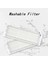Запасные Части Пылесоса,8 Adet Yıkanabilir Hepa Hava Filtreleri Xiaomi Mijia Mi Robot Vakum Mop-P Pro STYTJ02YM Temizlik Robotu Aksesuarları STYTJO2M (Yurt Dışından) 3