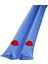 1pc Mavi 4-Ft Çift Su Borusu Kış Havuz Örtüsü Hava Yastığı Havuz Aksesuarları ile Uyumlu (Yurt Dışından) 1
