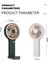Taşınabilir Fanlar USB Şarj Edilebilir Dış Mekan Küçük Fan Mini Hava Soğutucu Ventilador Ev Elektrikli Ev Aletleri-Beyaz (Yurt Dışından) 5