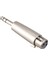 Yeni Xlr Dişi 6.3mm Jack Kurşun Fiş Mikrofon Mikrofon Yama Kablosu Adaptörü (Yurt Dışından) 3