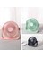 D605 Masaüstü Fanı, 5 Inç Vantilatör Bıçağı Dikey Olarak Döndürülebilir 360 Derece USB Şarj Çift Güç Küçük Fan (Koyu Mavi) (Yurt Dışından) 1