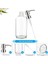 Pompalı Cam Sabunluk - Mutfak Için Bulaşık Sabunu Dispenseri, Banyo Cam Sabunluk 2'li Paket (Yurt Dışından) 2