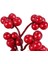 2 Adet 5.9 Ft Noel Kırmızı Berry Çelenk Yapay Bordo Kırmızı Pip Noel Çelenk (Yurt Dışından) 2