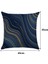 4 Adet Mermer Desen Minder Örtüsü Yastık Kılıfı Ev Dekoratif Kanepe Kare Yastık Kılıfı Yatak Odası Araba Dekor 45X45CM (Yurt Dışından) 2