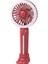 Yaz Taşınabilir Mini Fan 3 Hız Ayarlanabilir Fanlar USB Şarj Edilebilir Masa El Klima Soğutucu Dışında (Kırmızı) (Yurt Dışından) 4