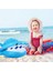Bebek Yüzme Havuzu Şamandıra Halkası Çıkarılabilir Şişme Gölgelik ile Yürümeye Başlayan Floaties Bebek 6 36 Aylık Çocuklarla Uyumlu (Yurt Dışından) 5