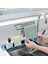 Хранение Продукции,teleskopik Lavabo Tutucu, Genişletilebilir Depolama Drenaj Sepeti Rafı, Ev Mutfak Için Sünger Sabunluk Süzgeç Lavabo Tepsisi(C) (Yurt Dışından) 3