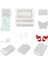 Многоцелевые Наборы,10 Çift M18 Plastik Parçalar 18V Li-Ion Kasa Için Kasa Kutusunun Anahtarı (Yurt Dışından) 5