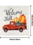 Sonbahar Yastık Kılıfları 18X18, Ev Için Sonbahar Dekoru, Maples Dekoratif Kırlentler 4'lü Set, Happy Fall Kanepe Yastık Kılıfı (Yurt Dışından) 5