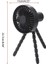 Taşınabilir Fan, 3 Hız USB Şarj Edilebilir 1800 Mah Akülü Klipsli Fan, Oda Arabası Bisiklet Araba Için Esnek Tripod ile B (Yurt Dışından) 4