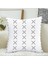 Sadece Kanepe, Kanepe Veya Yatak Takımı Için Yastık Kılıfı Atın 4'lü Modern Tasarım Dalga Geometrik Set (18 Inç x 18 Inç) (Yurt Dışından) 5