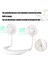 El Serbest USB Kişisel Fan - Taşınabilir El Mini LED Fan Kulaklık Tasarımı Boyun Bandı Dahili Gökkuşağı ve Beyaz Işık, 3 Hız, Sessiz, Şarj Edilebilir Spor Için Mükemmel (Yurt Dışından) 2